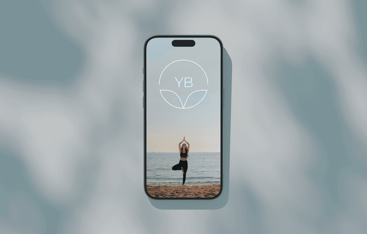 YogaBase mobile app preview